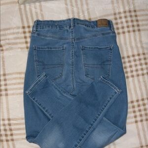 American Eagle Outfitters Blue Skinny Jeans Medium Wash